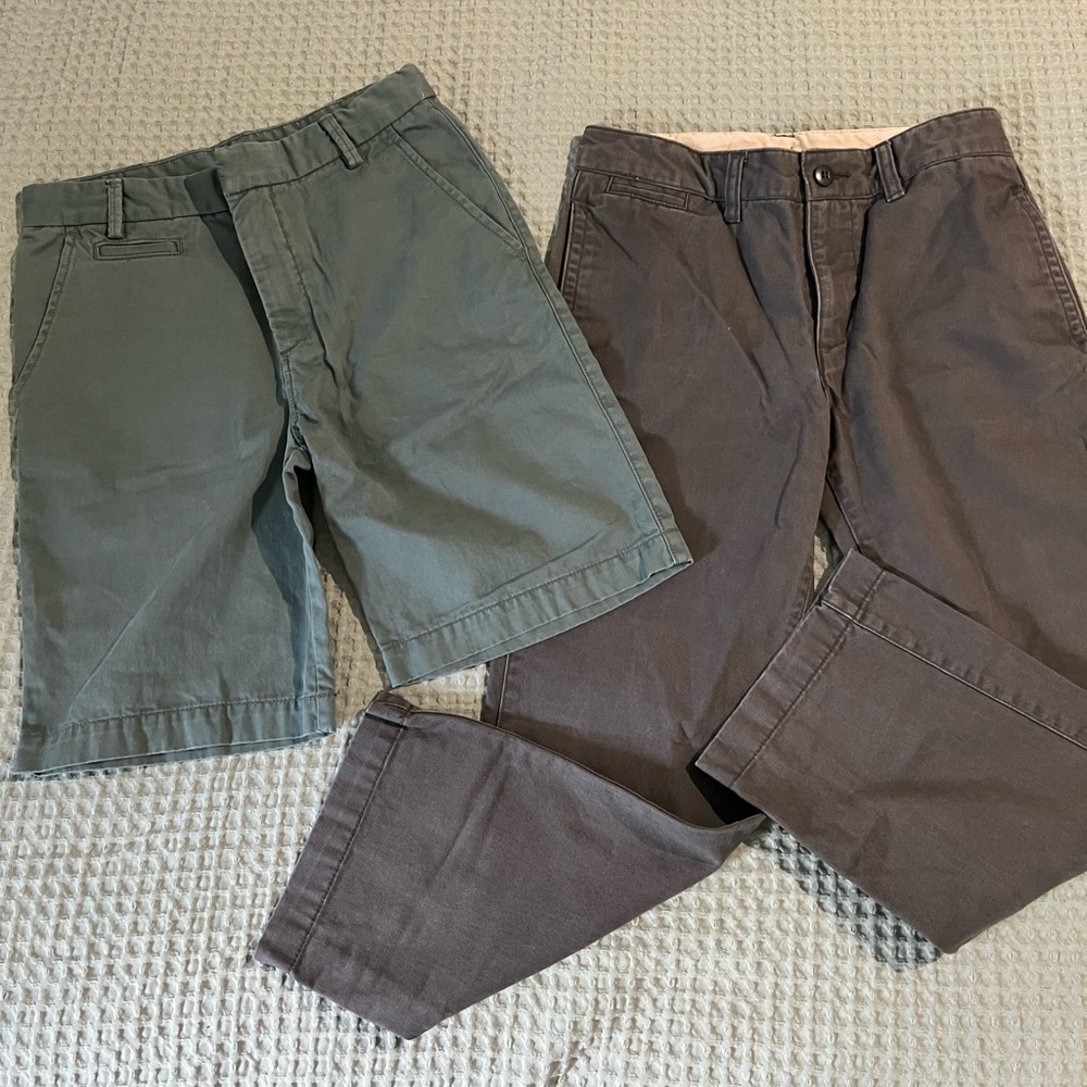 ⭐️3/$30⭐️ GAP boys chino pants and short bundle size 8 Husky